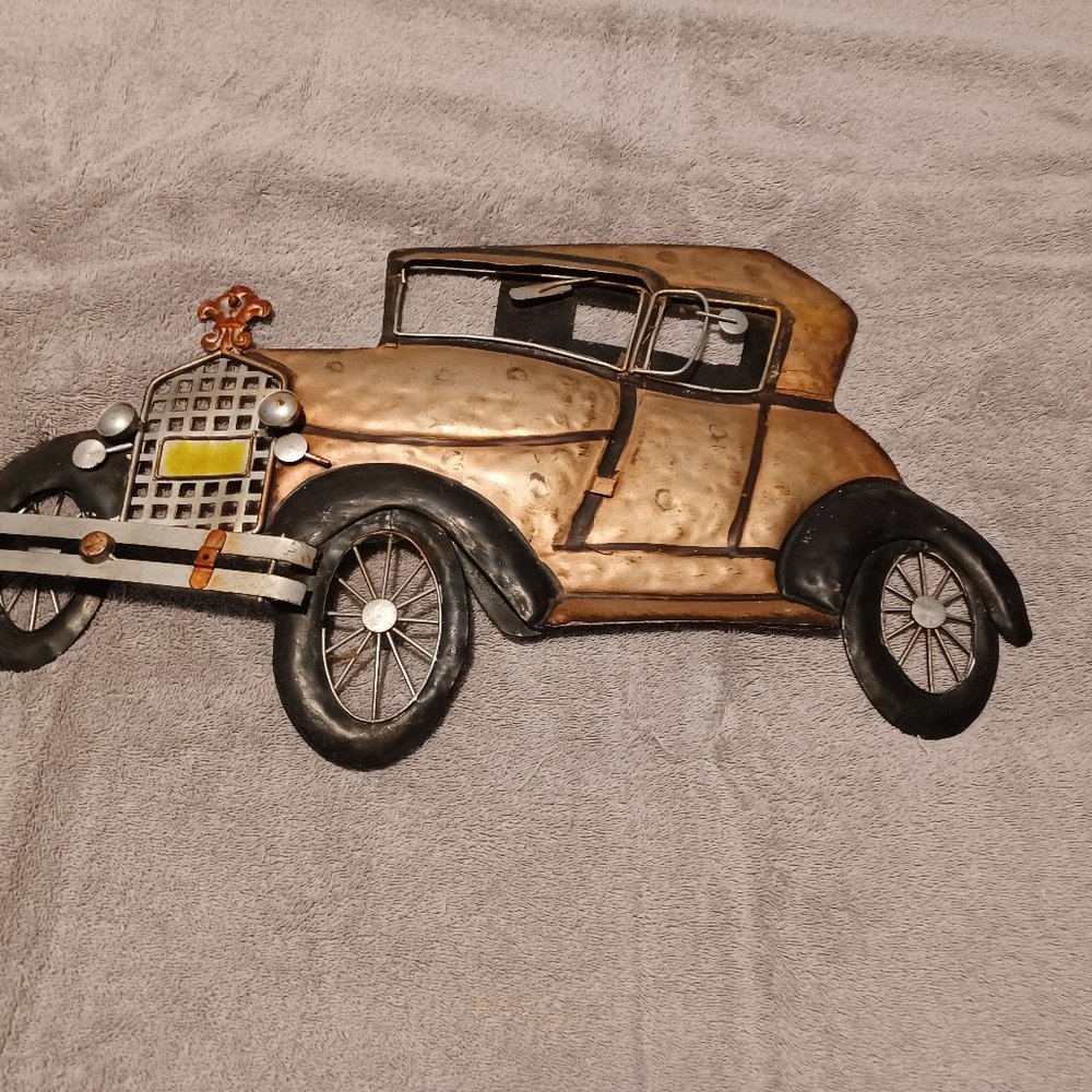 3D WALL ART VINTAGE CAR
